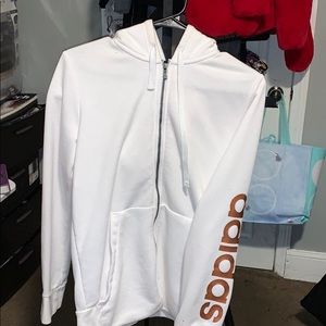 Girls Adidas Zip up hoodie